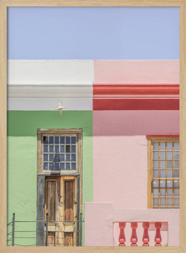 Bunte Fassaden | Poster