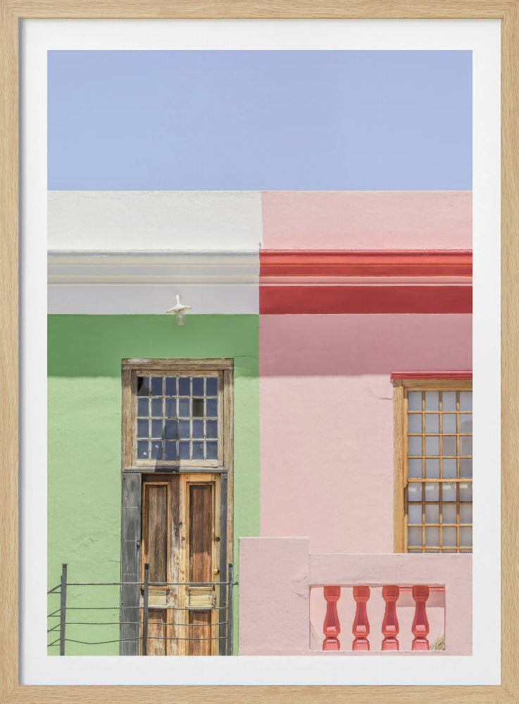 Bunte Fassaden | Poster