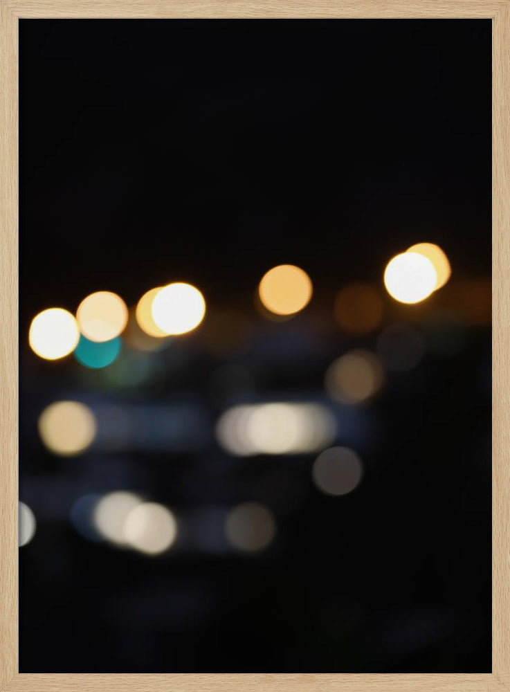 Nachtleuchtendes Bokeh | Poster