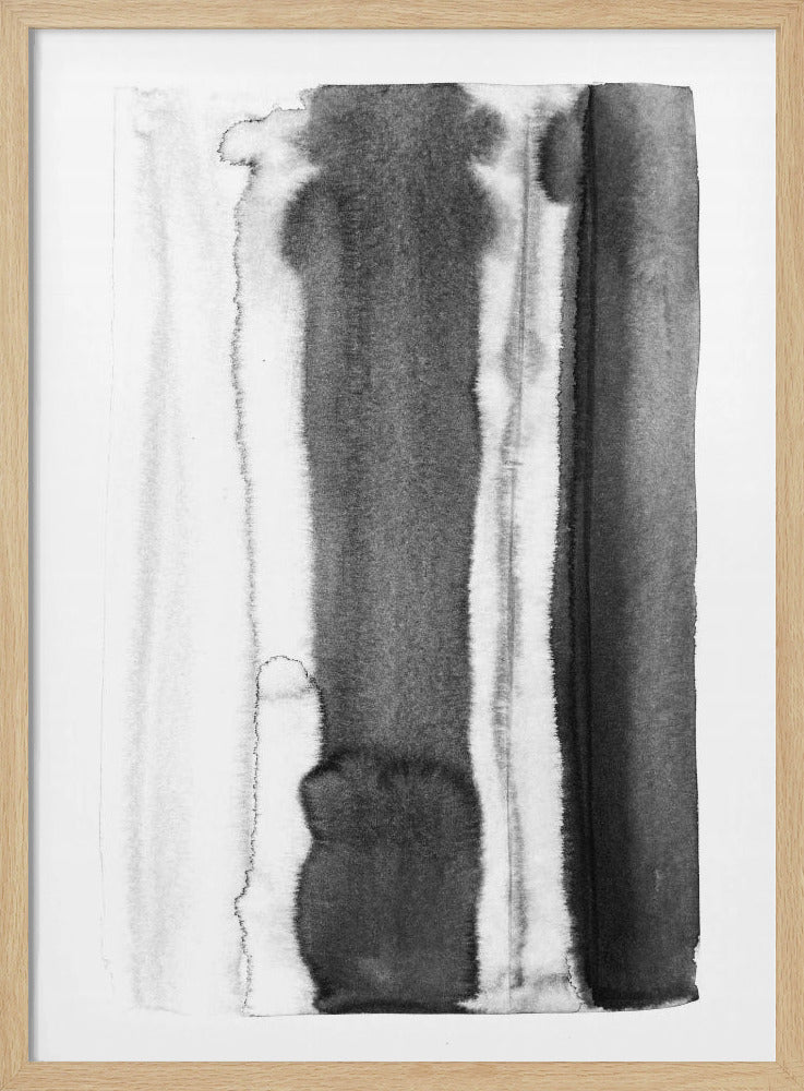 Monochromer Fluss | Poster