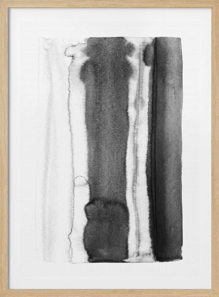Monochromer Fluss | Poster