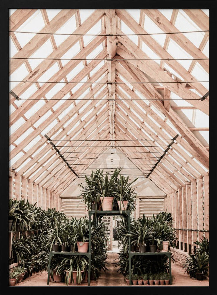 Serene Greenhouse | Poster