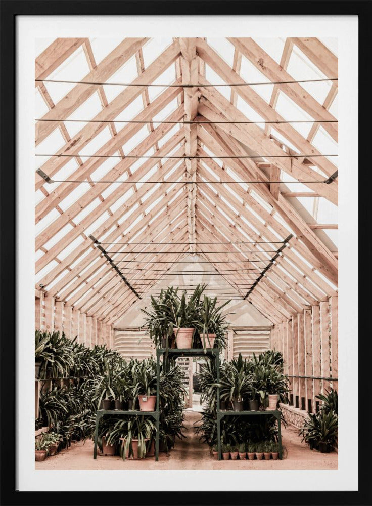 Serene Greenhouse | Poster