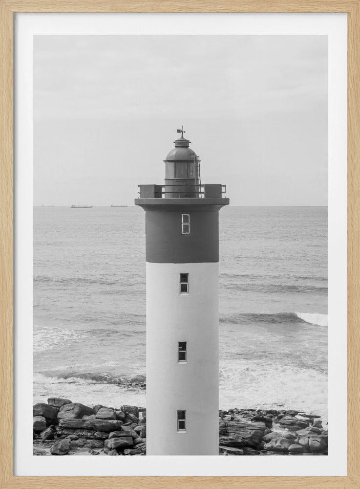 Leuchtfeuer am Meer | Poster