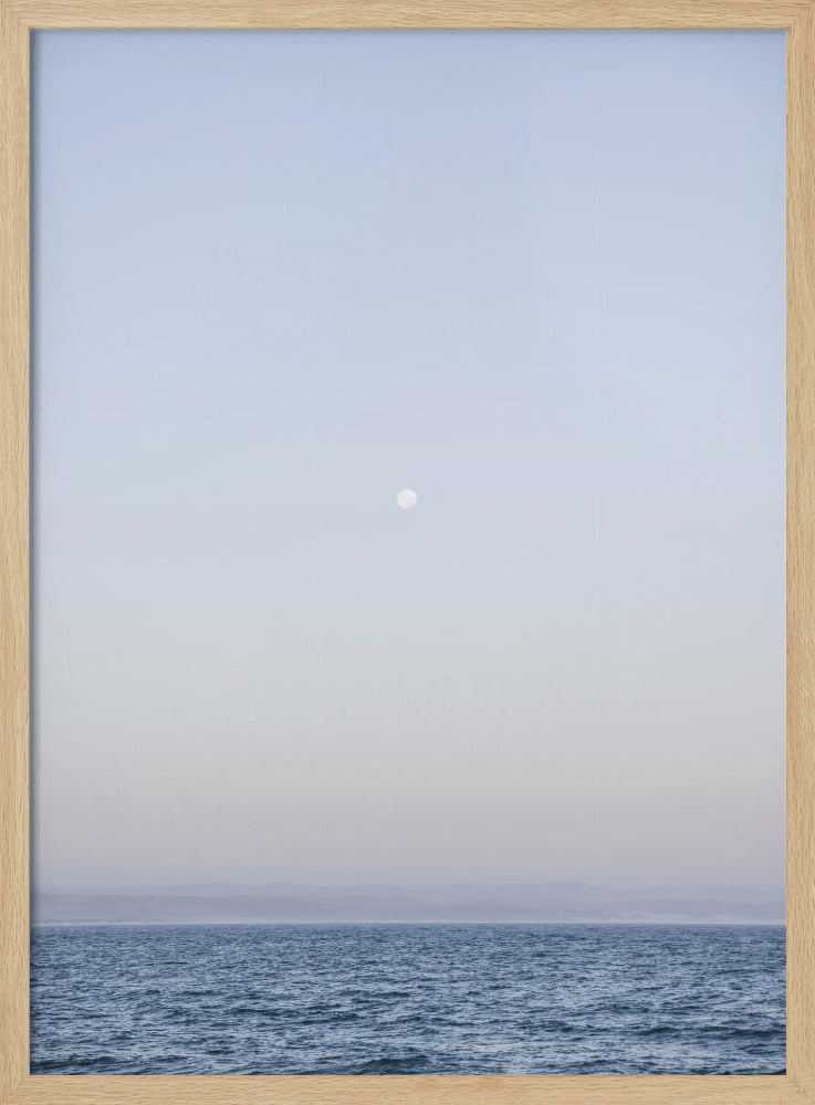 Mondbeschienener Horizont | Poster