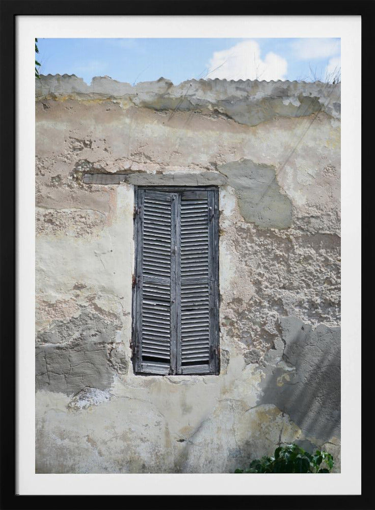 Weathered Shutters | Poster