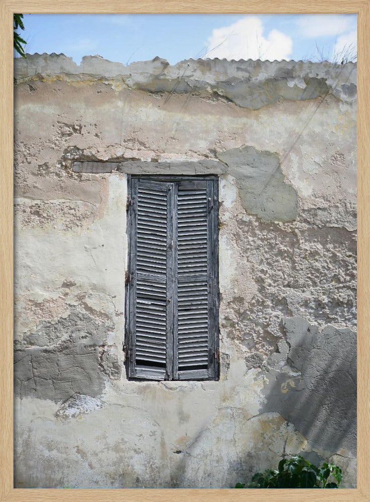 Weathered Shutters | Poster