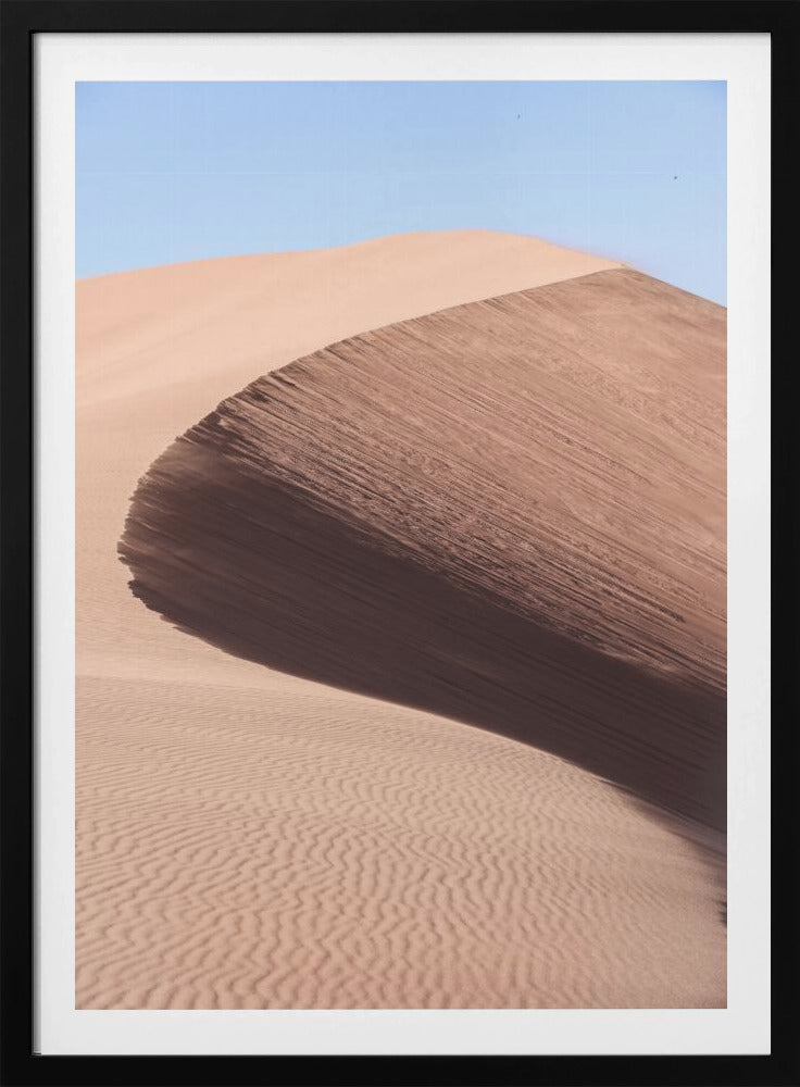 Desert's Graceful Curve | Poster