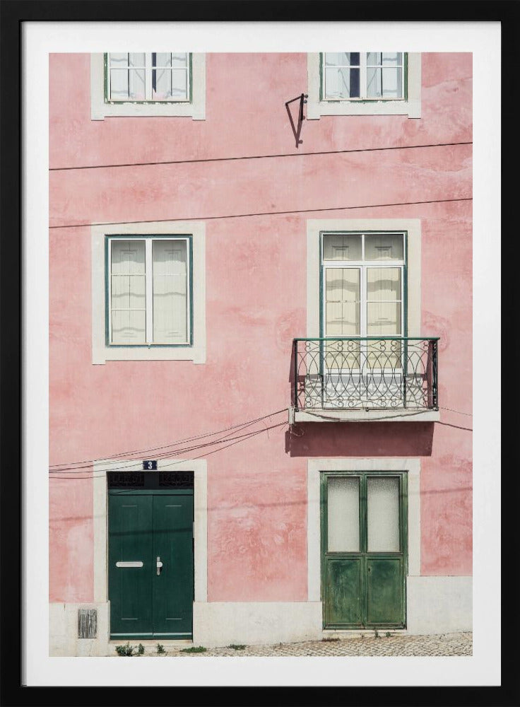 Pink Façade Harmony | Poster