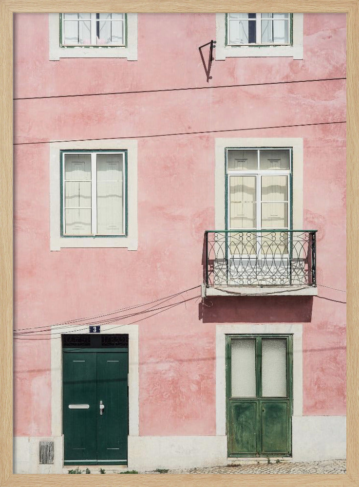 Pink Façade Harmony | Poster