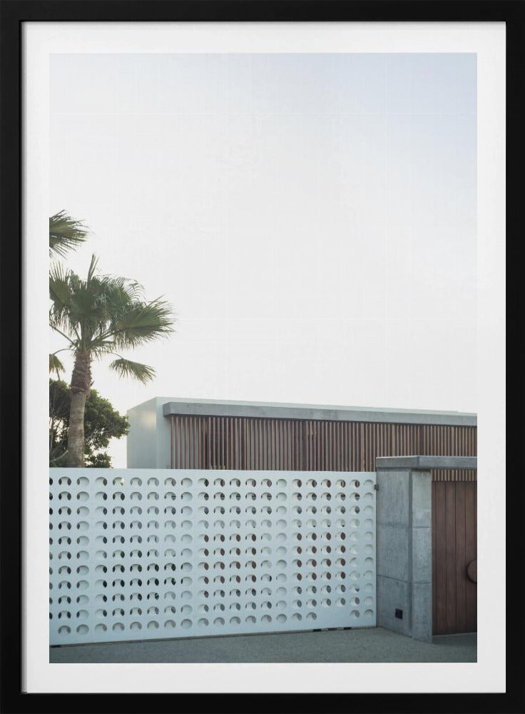 Moderne Oasenansicht | Poster