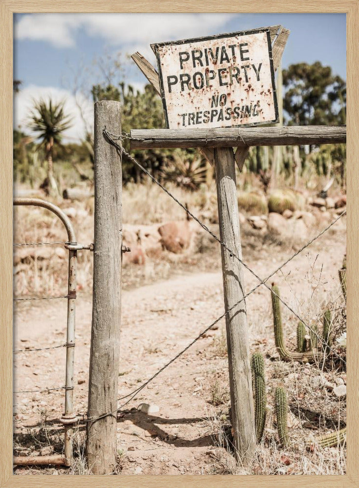 Off-Limits Pathway | Poster