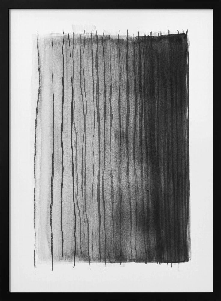 Monochrome Linien | Poster