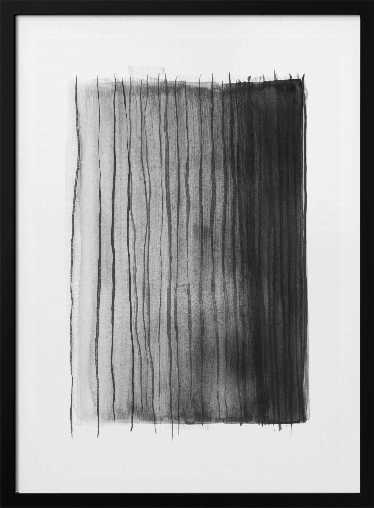 Monochrome Linien | Poster