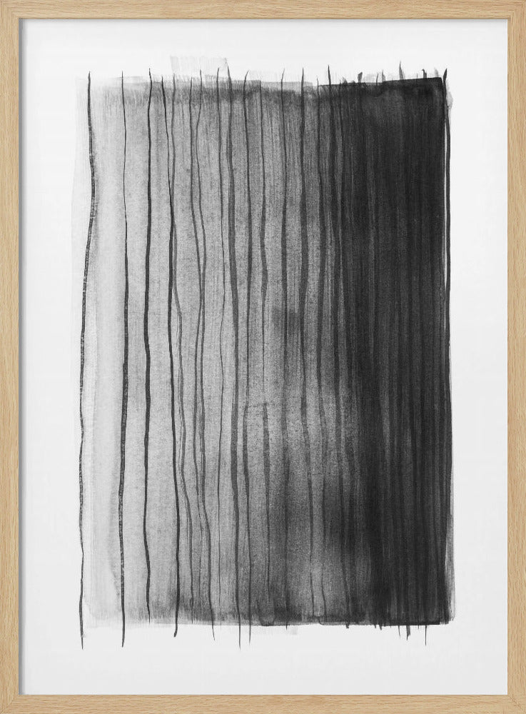 Monochrome Linien | Poster