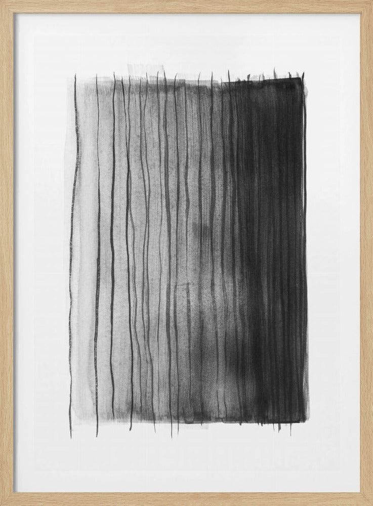 Monochrome Linien | Poster