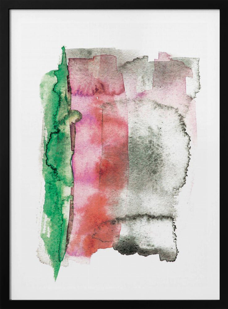 Abstraktes Aquarell-Kunstwerk | Poster