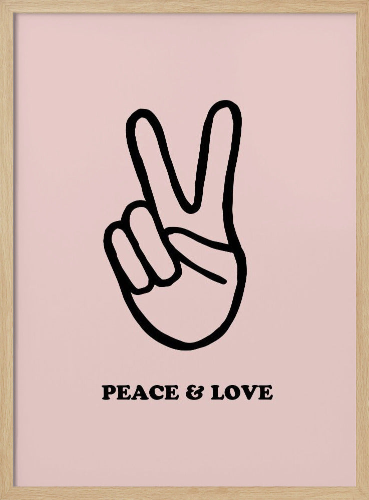 Frieden & Liebe | Poster