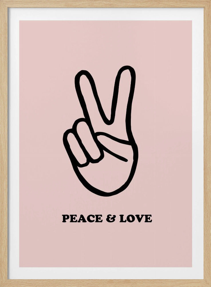 Frieden & Liebe | Poster
