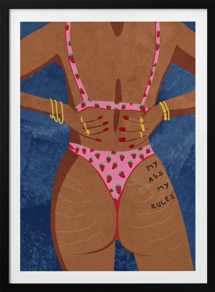 My ass my rules | Poster