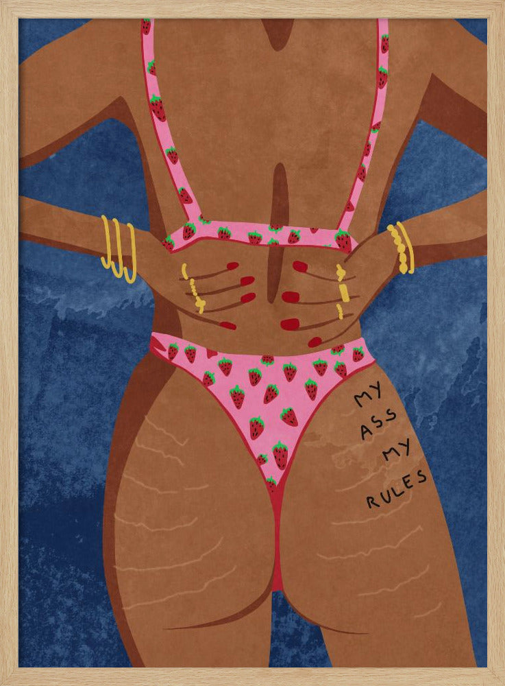 My ass my rules | Poster