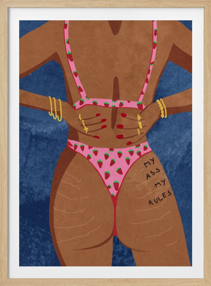 My ass my rules | Poster