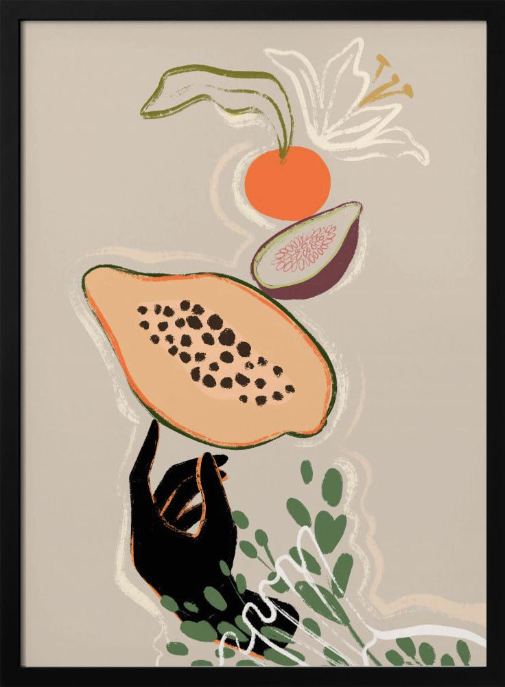 Ausbalancierende Früchte | Poster