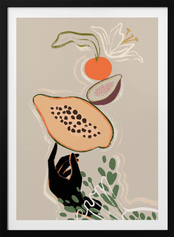 Ausbalancierende Früchte | Poster