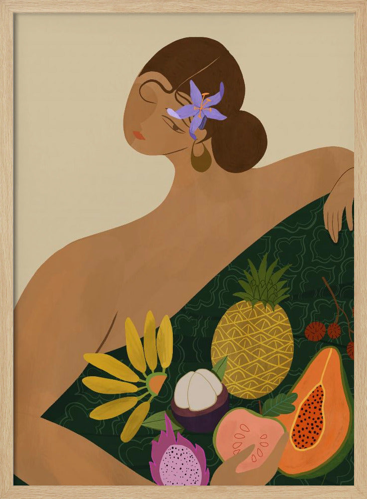 Obstverkäufer | Poster