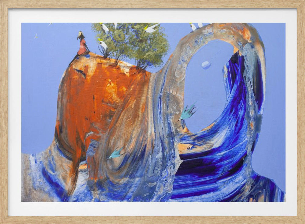Lausche der Natur | Poster