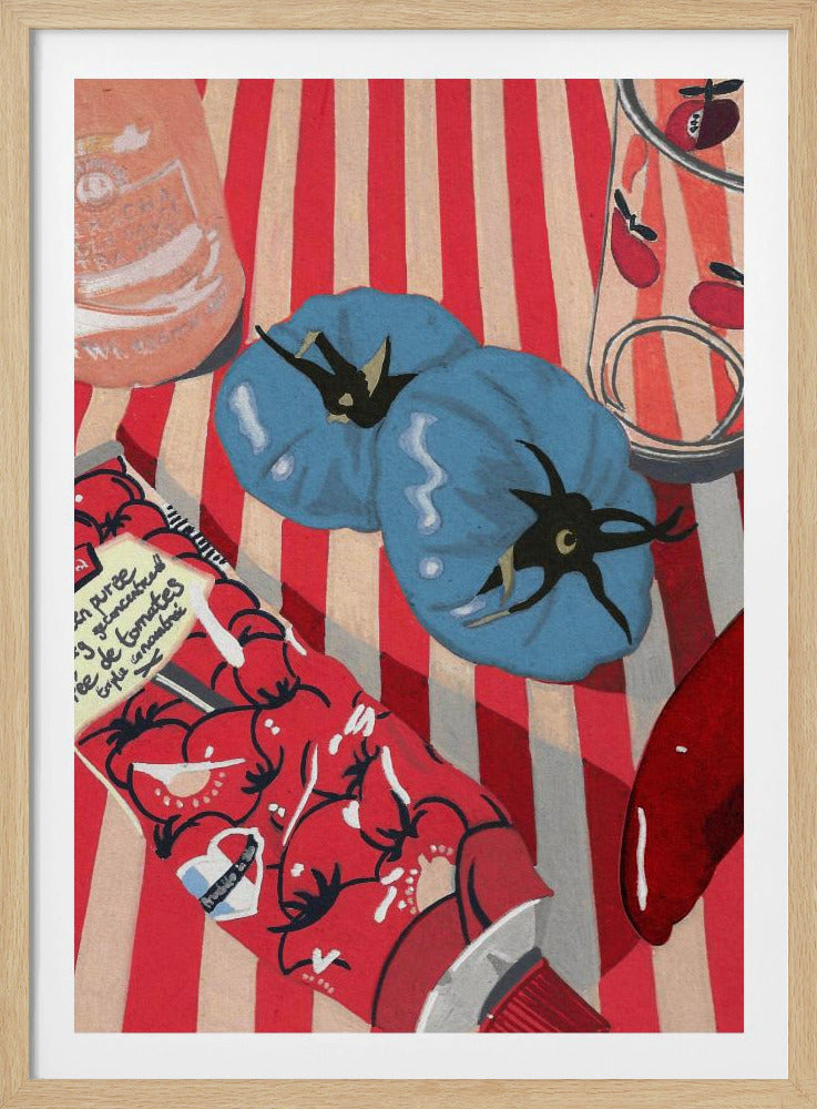 Blaue Tomaten | Poster