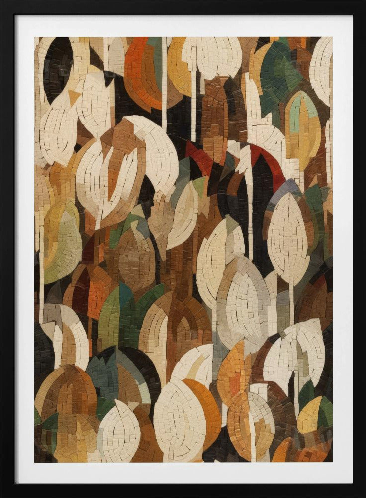 Mosaic Forest Vibrance | Poster