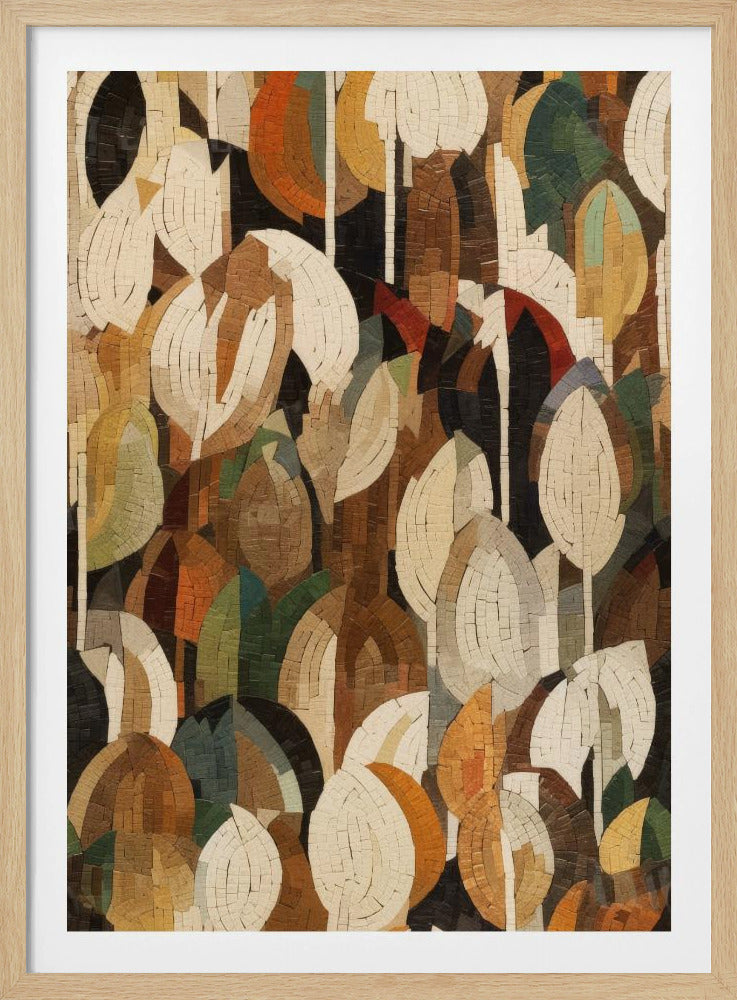 Mosaic Forest Vibrance | Poster