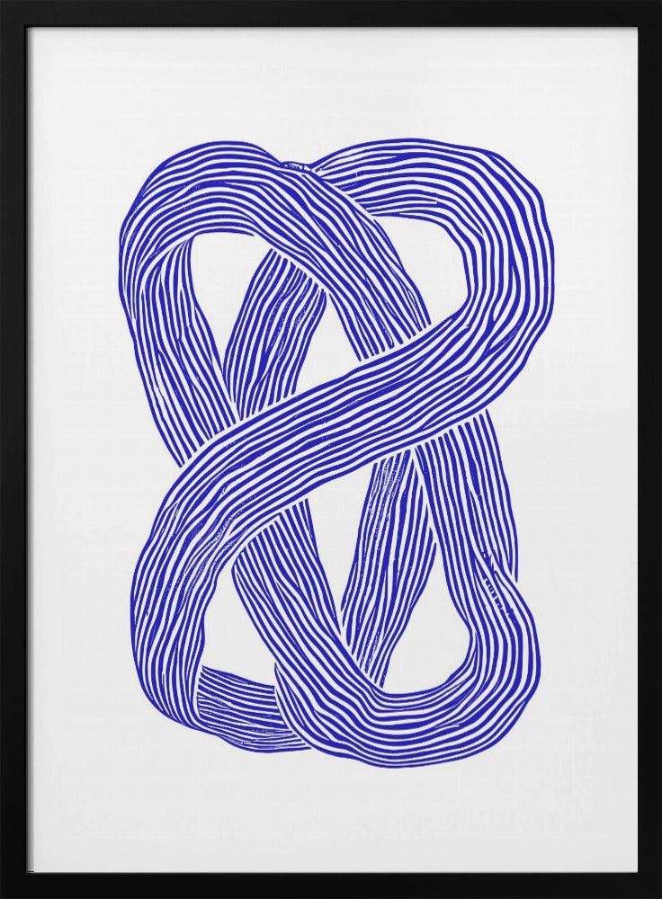 Blue Infinity Loop | Poster