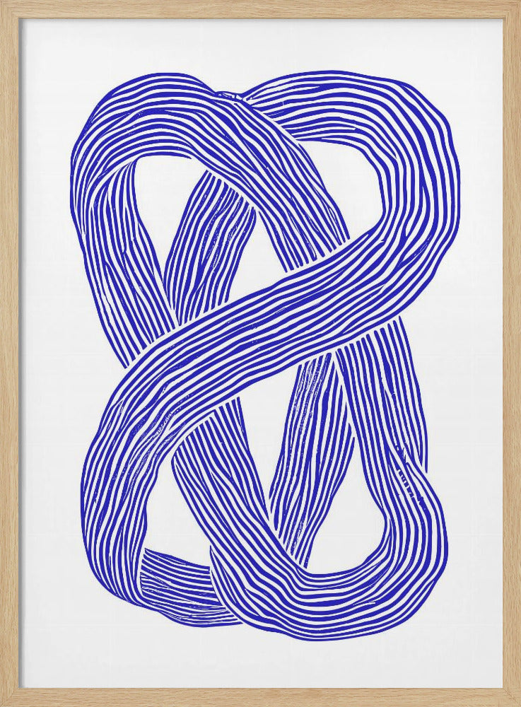 Blue Infinity Loop | Poster