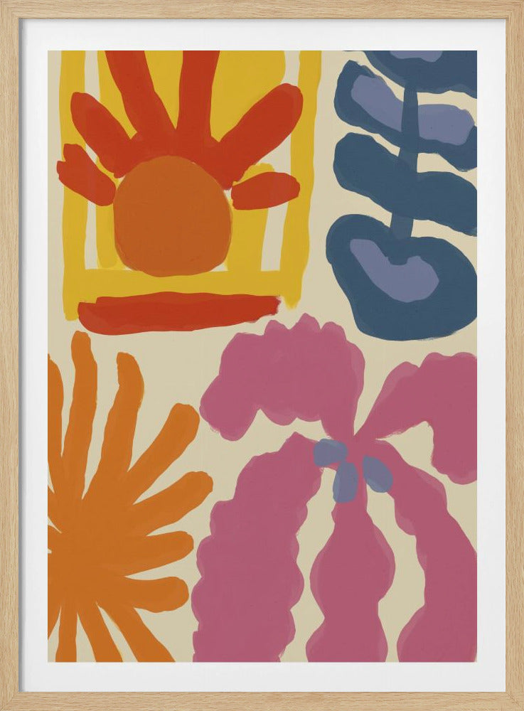 Vibrant Shapes | Poster