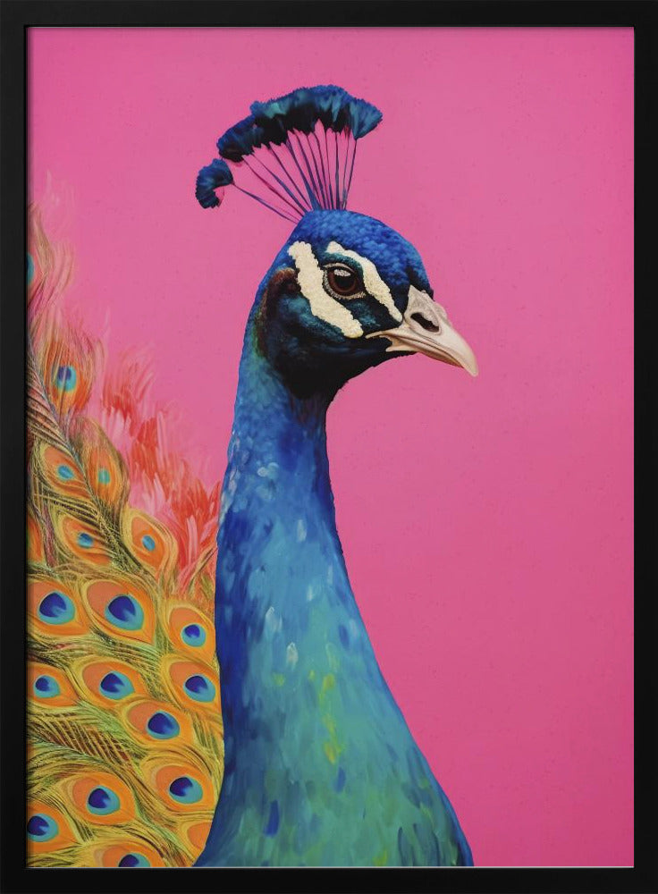 Peacock's Vibrance | Poster