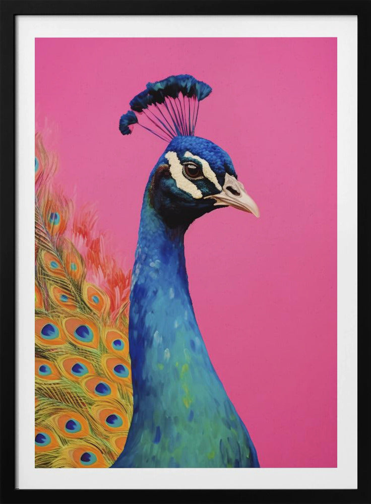 Peacock's Vibrance | Poster