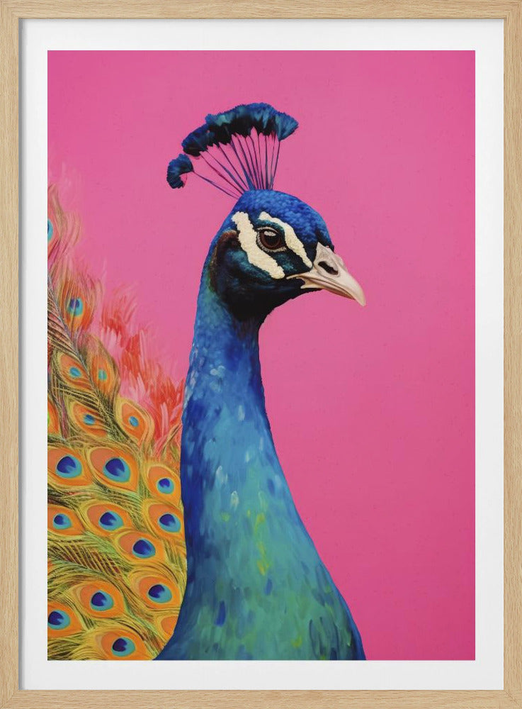 Peacock's Vibrance | Poster