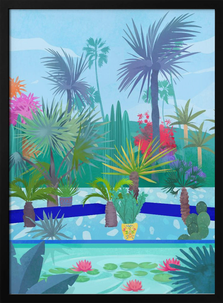 Marokkanischer Garten | Poster