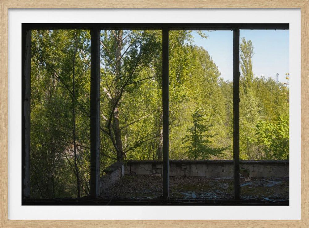 Ferris Wheel in Pripyat Chernobyl | Poster