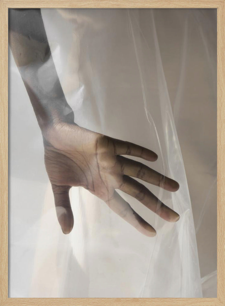 Hand Through Sheer | Poster