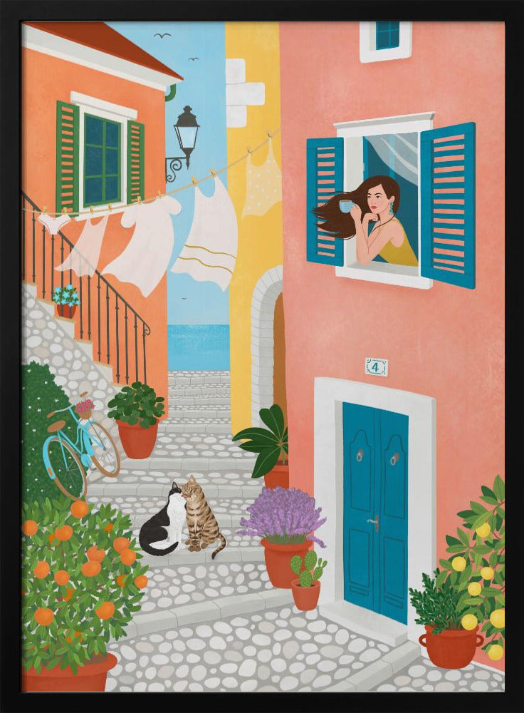 Sonntagmorgen in der Provence | Poster