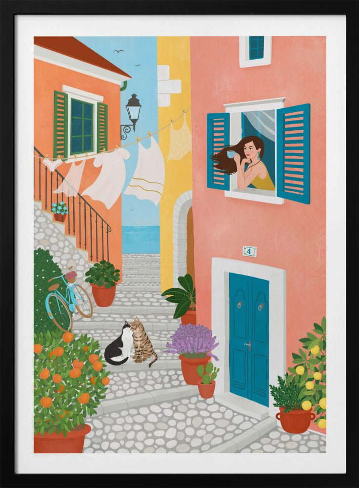 Sonntagmorgen in der Provence | Poster