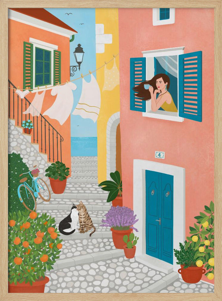 Sonntagmorgen in der Provence | Poster