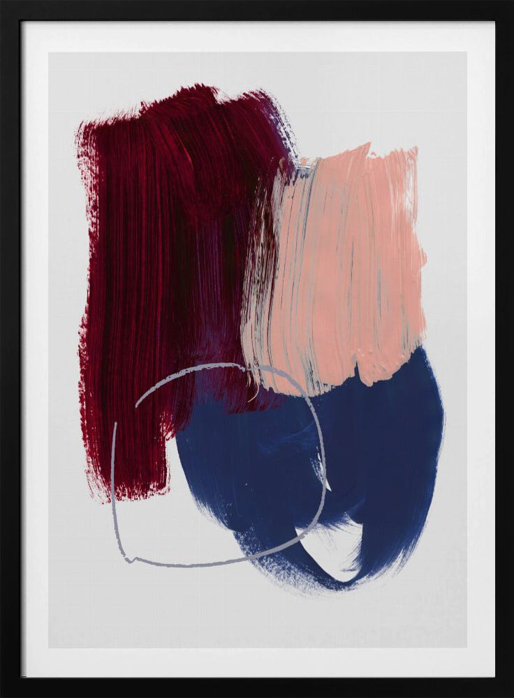 Abstrakte Pinselstriche 10x 300dpi | Poster