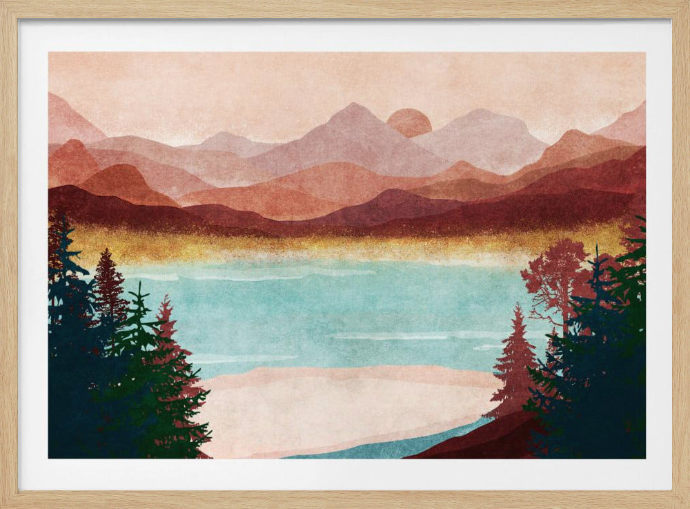 Bergdämmerungs-Gelassenheit | Poster