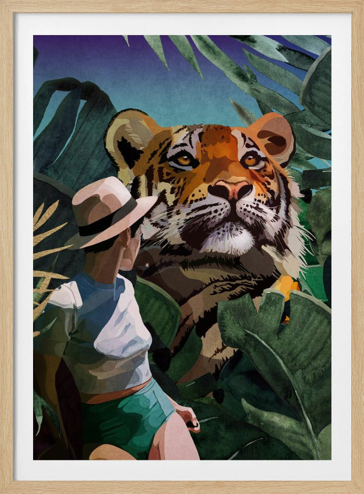 Dschungelbegegnung | Poster