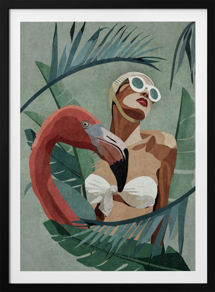 Tropische Eleganz | Poster