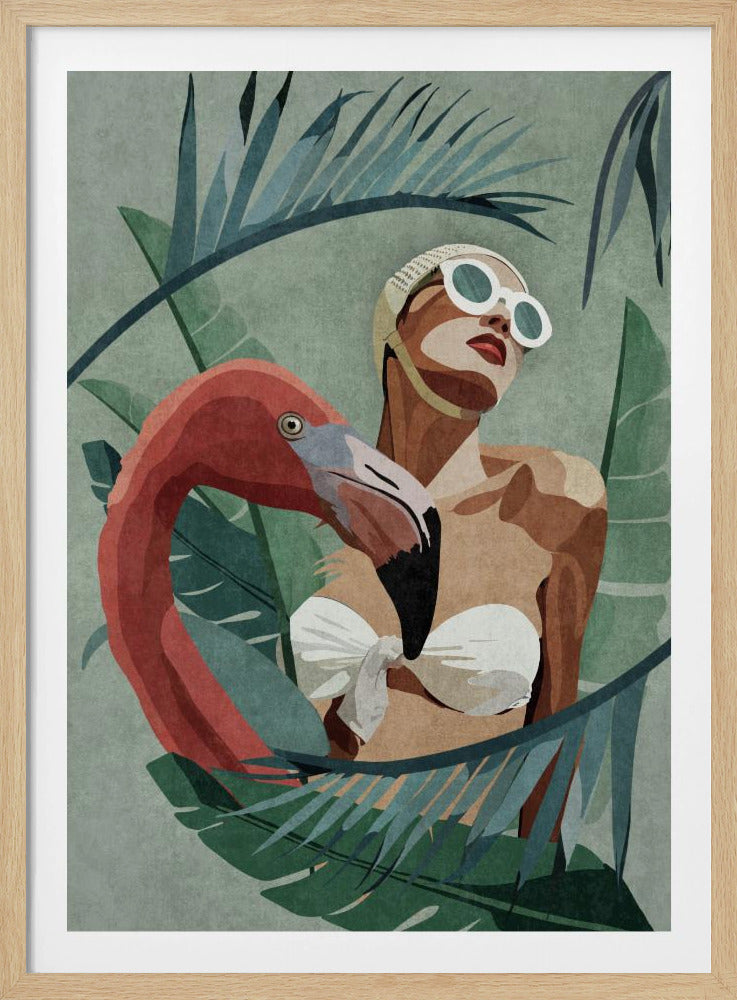 Tropische Eleganz | Poster